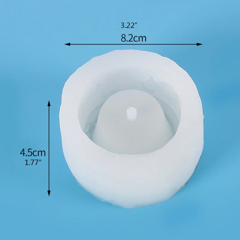 

Succulent Flowerpot Epoxy Resin Mold Concrete Cement Clay Planter Pot Silicone Mould DIY Crafts Candle Casting Tool