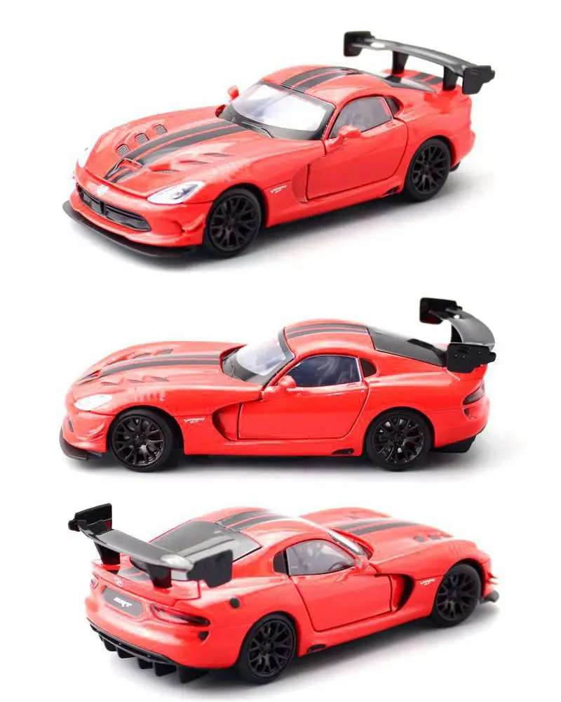 Модель jackiстанк/литая игрушка/Масштаб 1:32/Dodge Viper ACR автомобиль/звук