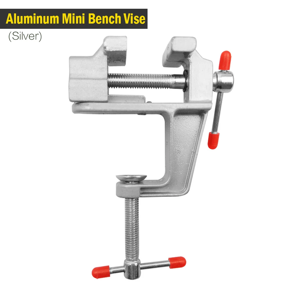 

MINI 1PC 35MM Aluminium Alloy Table Bench Clamp Vise Mini Bench Vise Table Screw Vise for DIY Craft Mold Fixed Repair Tool