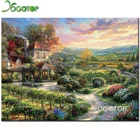 Алмазная живопись, деревенский дом, пейзаж, 5D Алмазная мозаика, алмазная вышивка, распродажа, DIY Стразы, картина, домашний декор, подарок YY2462