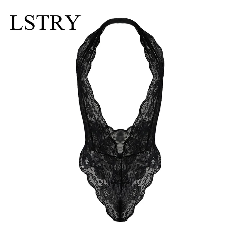 LSTRY 2021 Новое горячее сексуальное черное нижнее белье Тедди кружевное женское с