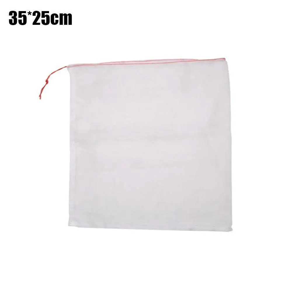 

10/20PCS Garden Plant Fruit Protect Drawstring Mesh Pests Birds Net Bag Anti T6N9