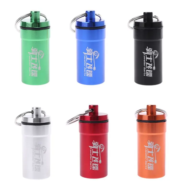 

Soft Dart Head Tip Points Storage Case Portable Carry Box Flights Protector Ring Pad Holder Keyring Darts Accessory H053