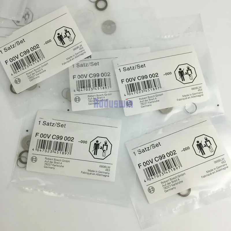 Прокладка F00VC99002 и стальной шарик клапана F00VC05001 штырь инжектора F 00V C99 002 C05 001 (10