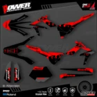 Набор графических наклеек PowerZone Custom Team для BETA Xtrainer 2015, 2016, 2017, 2018, 2019, 001