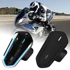 Интерком для мотоциклетного шлема QTB35, Bluetooth 4,1