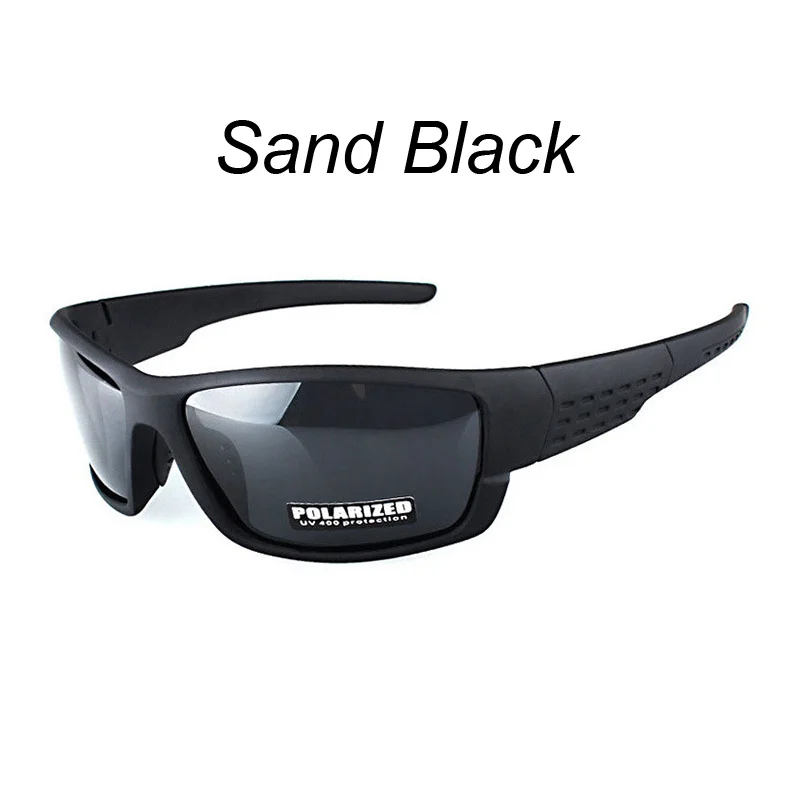 Солнцезащитные очки для мужчин и женщин UV-400 поляризационные в квадратной черной