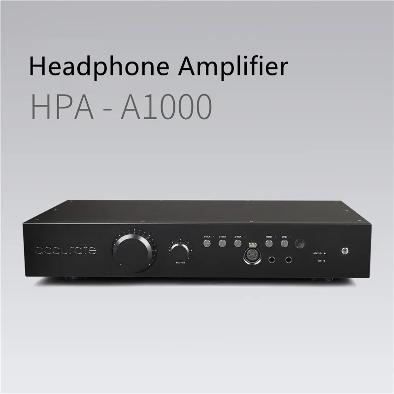 

HPA-A1000 balanced headphone amplifier, preamplifier, flat universal headphone amplifier with remote control 453mm*249mm*86mm