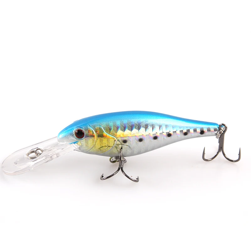 8 3 г приманка для длинного литья Воблер мелкой рыбы crankbait пластиковая жесткая