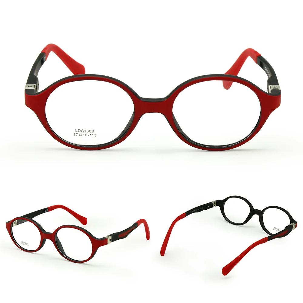 Оправа для очков TR90 размер 37 мм безопасный сгибаемый гибкий оптический оправа