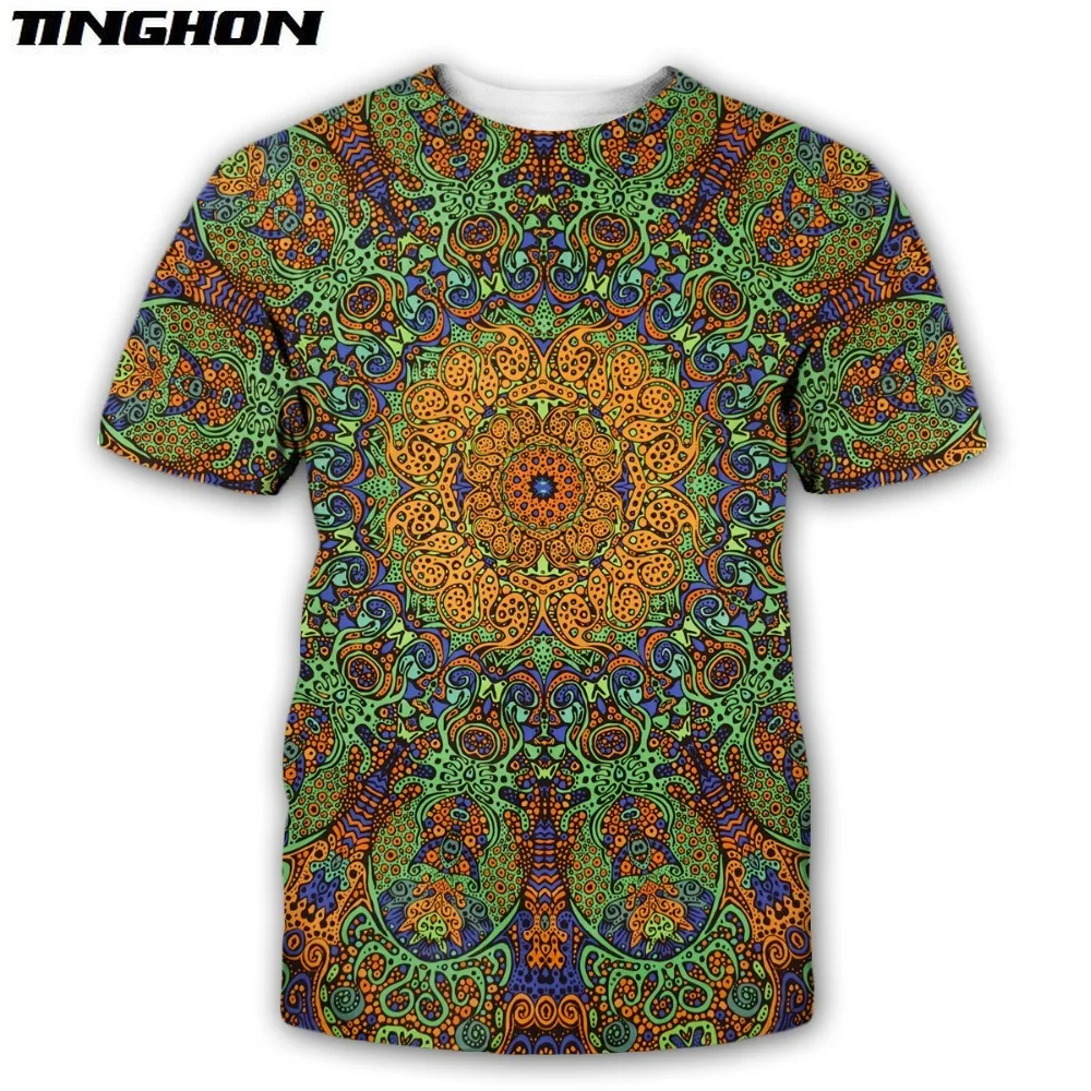 XS 7XL модные милые животные Олень футболка светятся в темноте 3D психоделическим