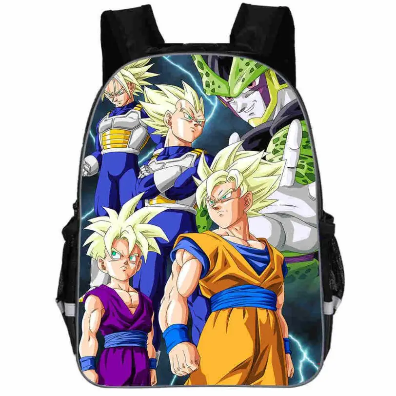 Рюкзаки с аниме Драконий жемчуг для подростков школьные ранцы мальчиков рюкзаки