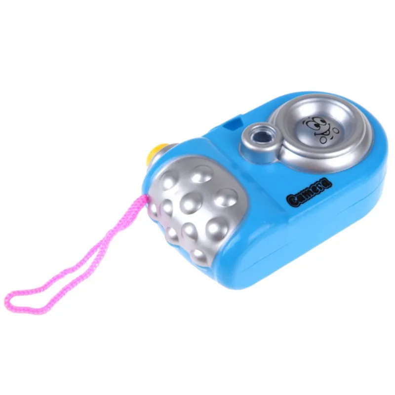 

Baby Kids Projection Camera Toy Fun LED Light Projection Animal Cartoon Pattern Educational Learning Toys Random Colors