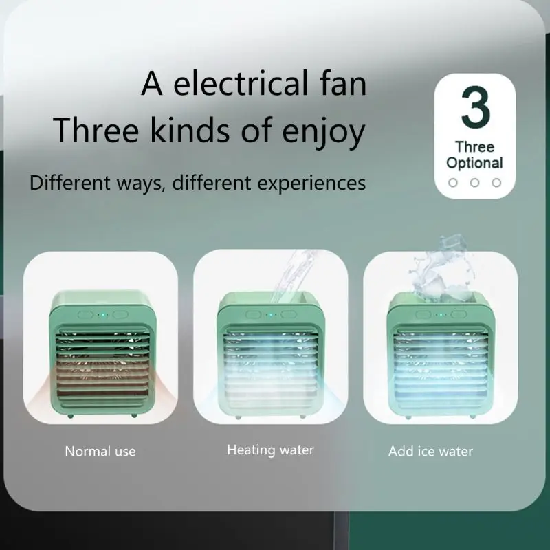 

Portable Air Conditioner Fan Small Evaporative Air Cooler Humidifier Purifier
