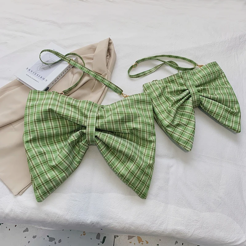 

Cute Big Bow Shape Shoulder Bag Large Capacity Street Tote 2021 Fashion Ladies Messenger Bag Elegant Female Evening Party Cluth