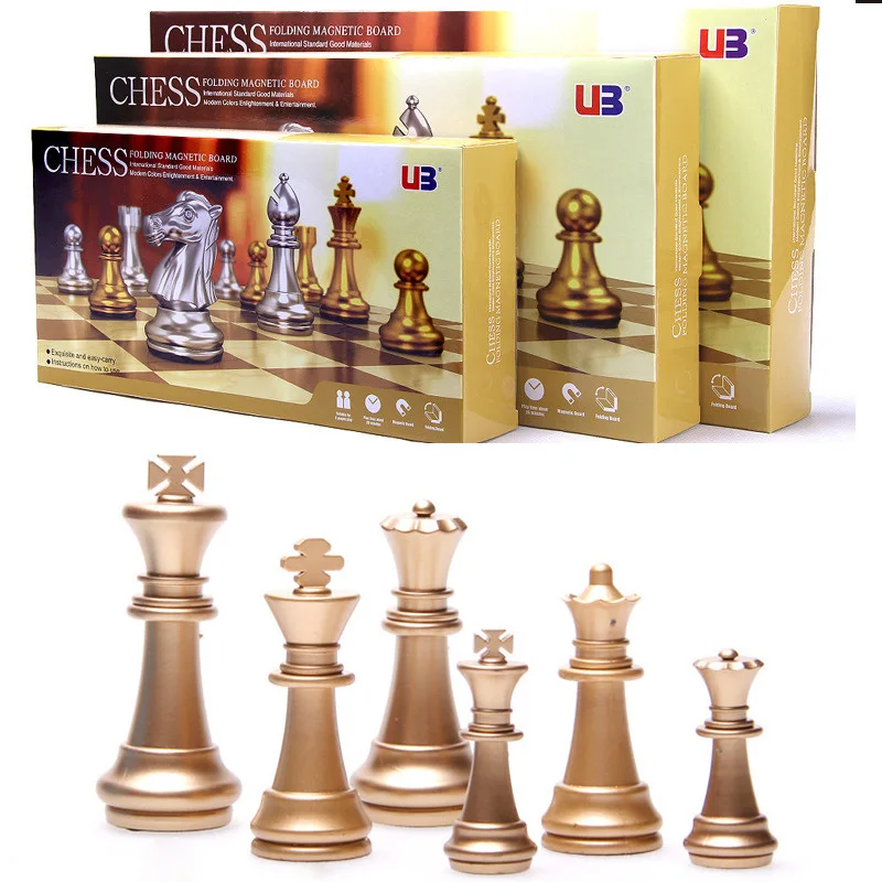 Средневековый Шахматный набор с высококачественной шахматной доской 32 золотых и