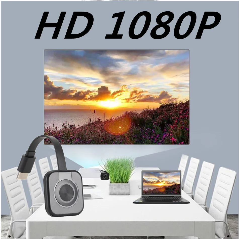 HD 1080P новый Wi-Fi беспроводной дисплей Dongle TV Stick для дома Therate Ultra Media Video Streamer WiFi |
