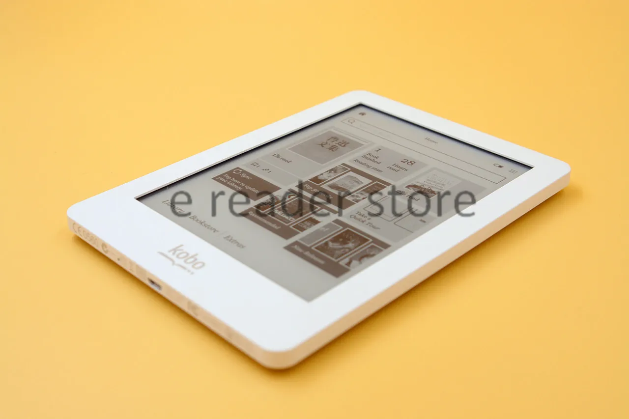 Книга-ридер Kobo glo N613 e-ink 6 дюймов 1024x768 2 Гб передний светильник WiFi e Reader электронная книга e ink e Reader