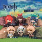 Игрушки Genshin Impact Gashapon, разбавленные рагвиндровые янтарные барбаты, люминесцентные разноцветные экшн-фигурки, игрушки-модели с орнаментом
