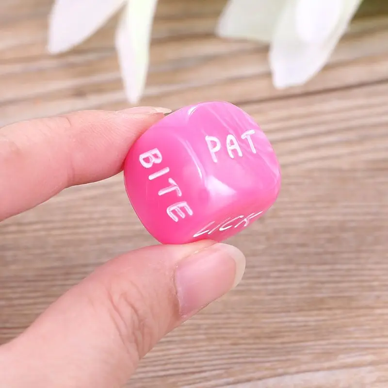 6 шт. акриловые кубики для любви секс-игрушки влюбленных | Спорт и развлечения