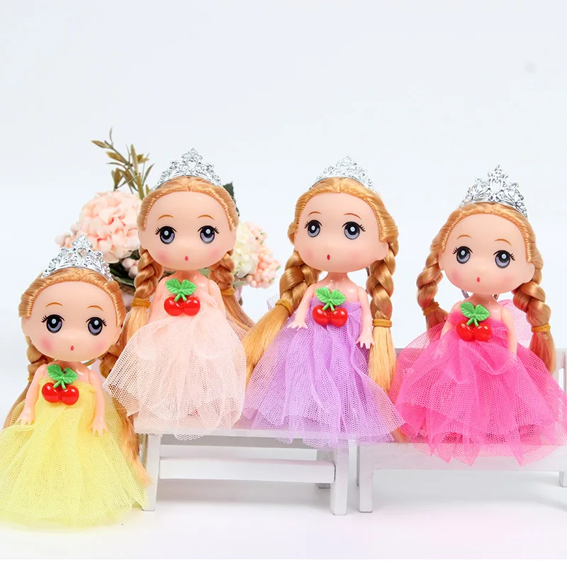 Шарнирные Мини-куклы 12 см Корона императора вишня принцесса милая для семейных