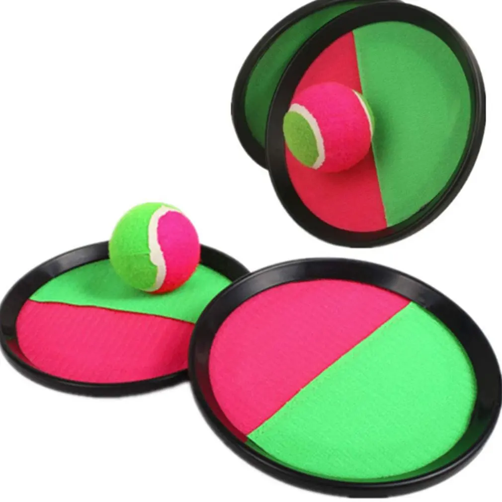 

Set Sucker Sticky Ball Toy Outdoor Sports Catch Ball Game Set Throw And Catch Parent-Child Interactive Outdoor Toys For Kids