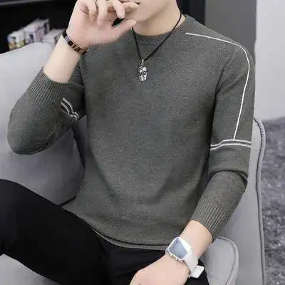 

Tide brand autumn men's long-sleeved T-shirt cotton round neck t-shirt tide