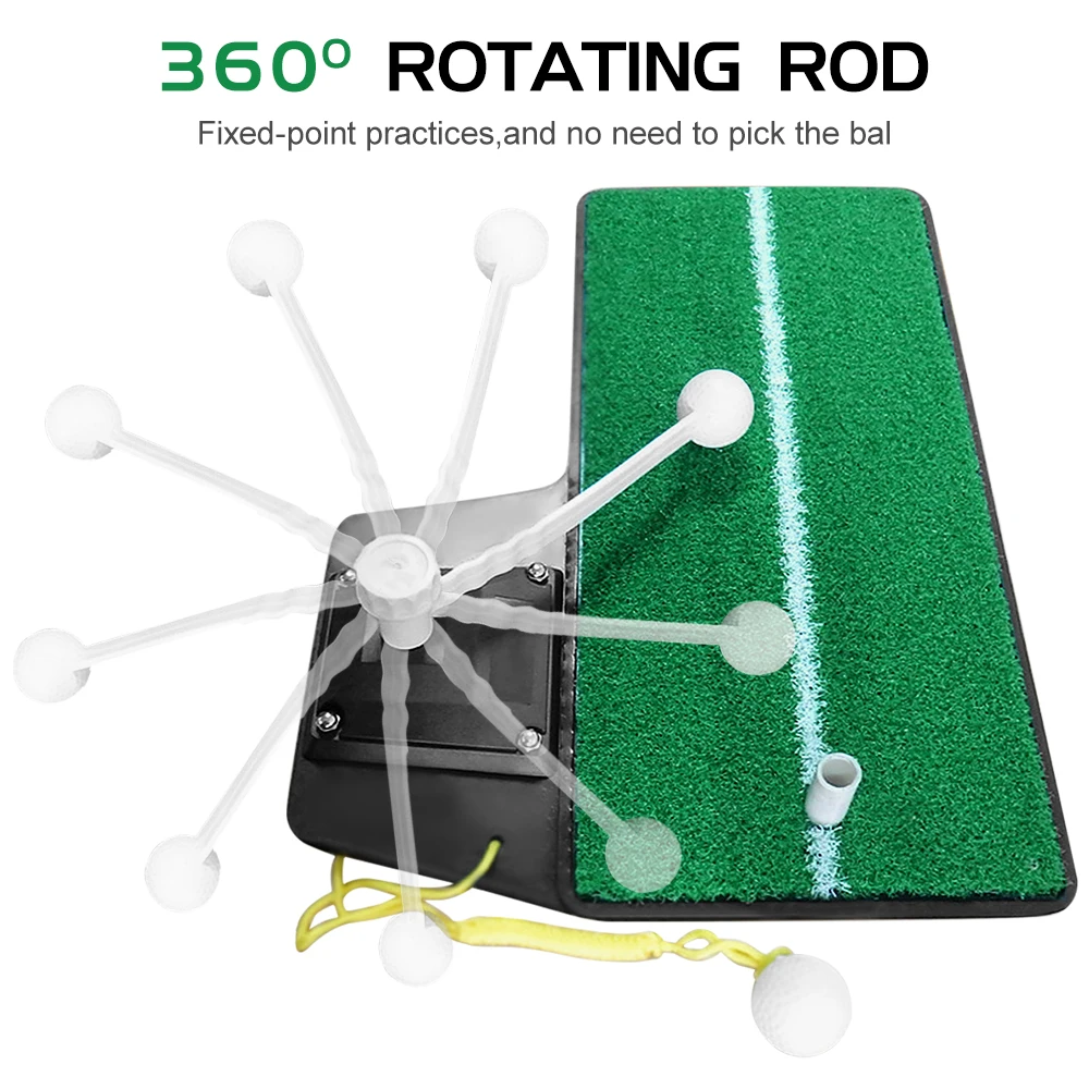 Satılık Golf Uygulama Salıncak Mat Golf Güç Eğitmeni Golf çimi Eğitim Mat Için Açık Kapalı Ev Bahçe Ofis Kamp
