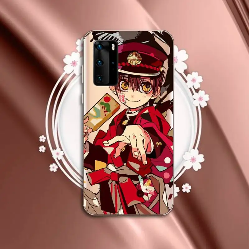 

Toilet-Bound Hanako-kun anime Anti-fall luxury Phone Case cover Transparent for Huawei P honor 8 10i 20 30 40 smart 2019