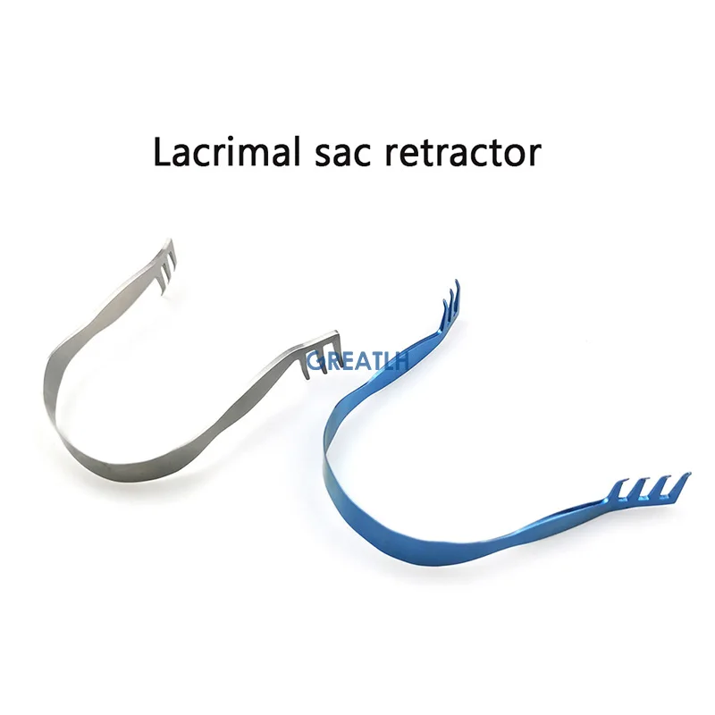 Autoclavable Lacrimal Sac Retractor титан/нержавеющая сталь ветеринарный офтальмологический