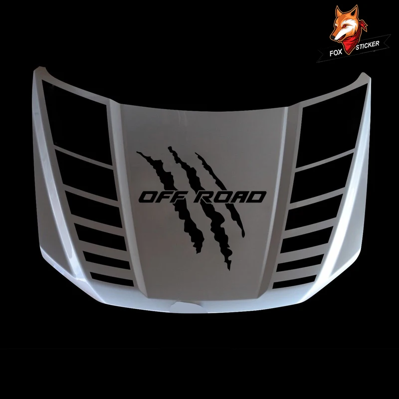 3 шт. автомобильные аксессуары наклейки графический виниловые капоте коготь