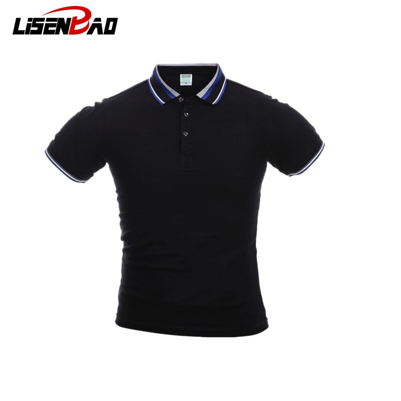 

LiSENBAO Summer Man Polo Shirt Mens Casual Cotton Polo shirt High Quantity polo High Quality Men Cotton Short Sleeve shirt 1021