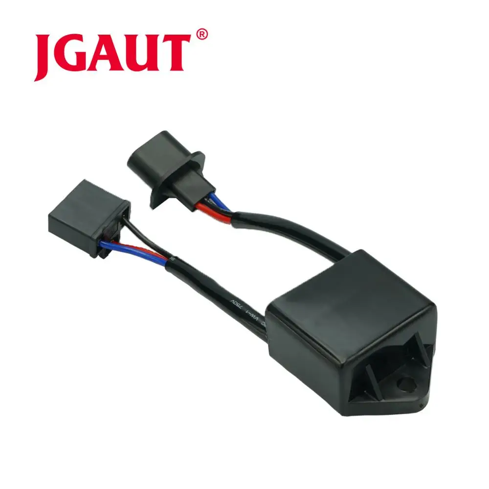 JGAUT Decoder For Jeep Wrangler Rubicon 2Pcs H13 to H4 Adapter Headlight Canbus Conversion Cable Wire Connector | Автомобили и
