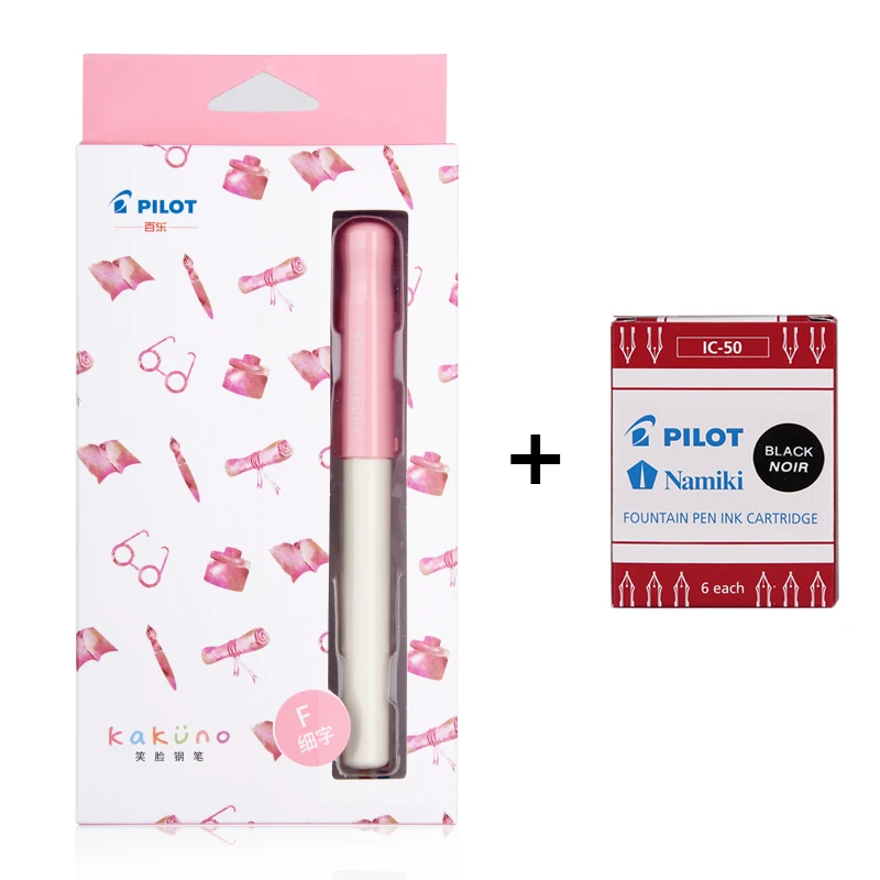 Ручка перьевая PILOT Smiley с узором может заменить картридж| |