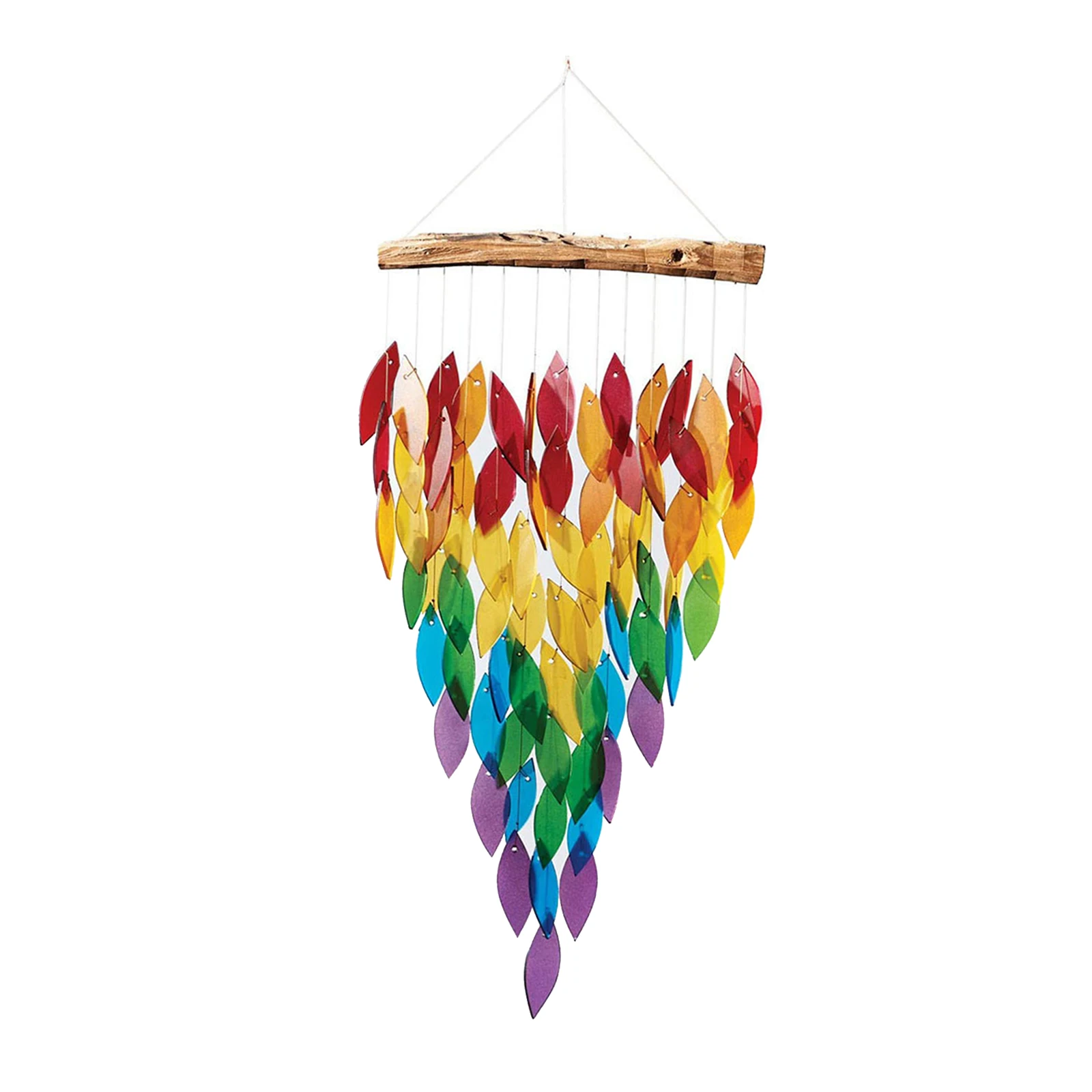 

Rainbow Wind Chimes Perfect Chimes Decor for Garden Natural Beautiful Sound