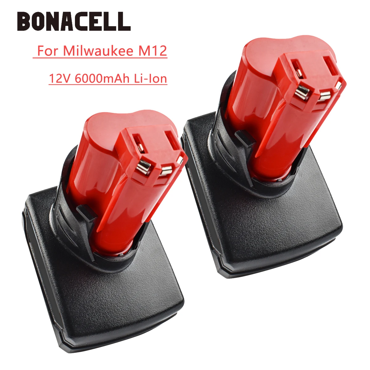 Bonacell 6000 мАч 12 В Электроинструмент литий-ионная батарея для Milwaukee M12 C12 WS M12 IR литий-ионная аккумуляторная батарея L30