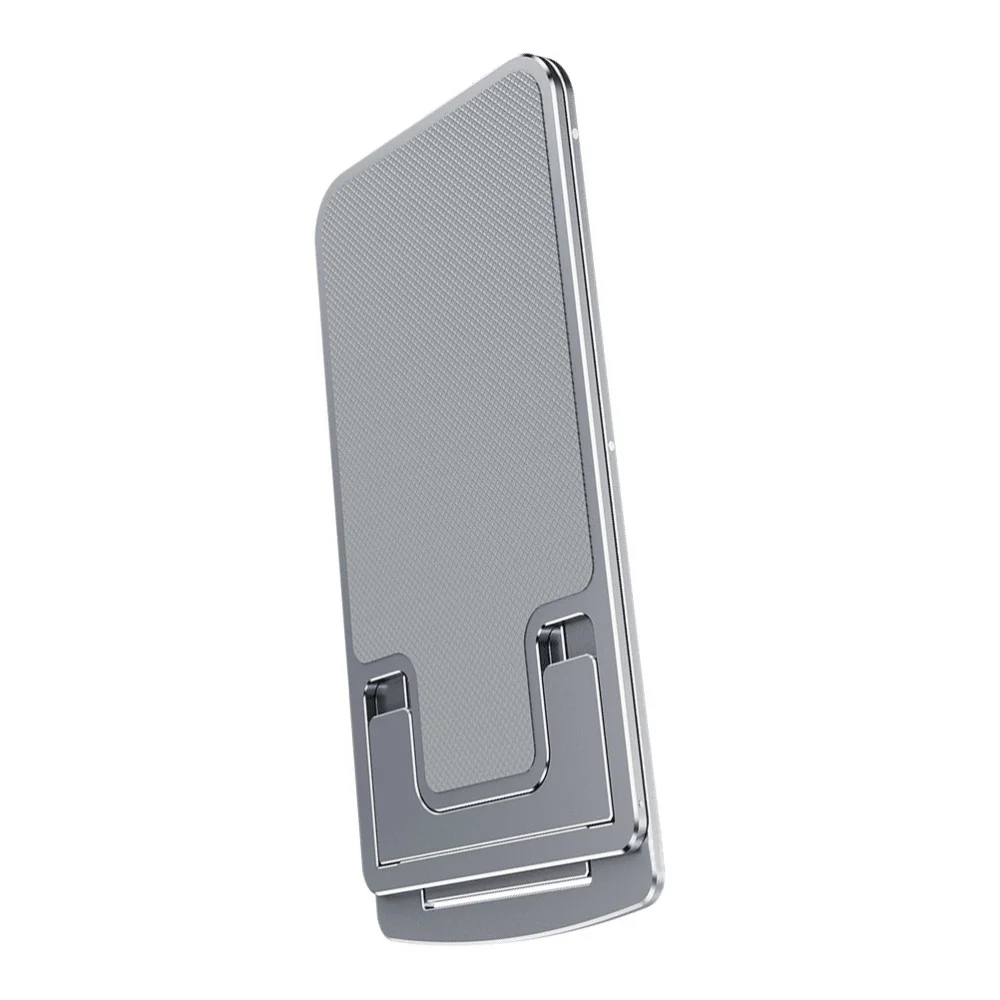 

1Pc Cell Phone Stand Aluminum Alloy Phone Holder Metal Tablet Stand Gift