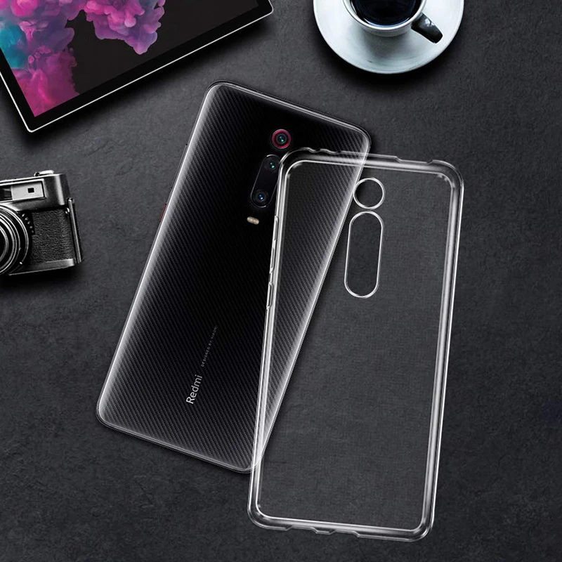 Мягкие силиконовые прозрачные чехлы из ТПУ для Xiaomi Redmi K20 / Pro чехол телефона