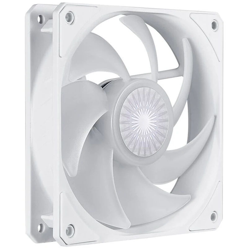 

Cooler Master Sickleflow 120 ARGB 3 in 1 White Edition ARGB Lighting with New Silent Driver IC PC Case CPU Cooling Fan