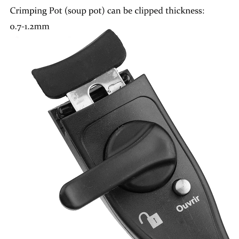 Съемная ручка для сковородок и Горшков черная съемная защиты от ожогов зажим