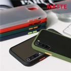 Чехол для телефона Xiaomi 9T 9 CC9 Pro A3 lite Redmi K20 Note 7 8 Pro 7 7A 8 8A роскошный контрастный цвет рамка Матовый Жесткий PC защитный