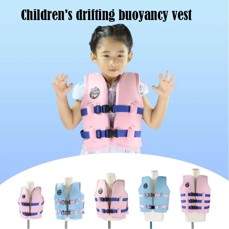 Drifting Buoyancy Vest Children's Drowning Prevention Floating Swimming Training Foam Vest Life Jacket Fishing Vest