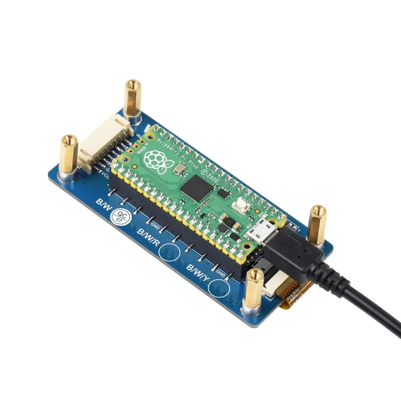 Экран 2 9 дюйма e-Ink для Raspberry Pi Pico черно-белый разрешение 296 × 128 интерфейс SPI - купить