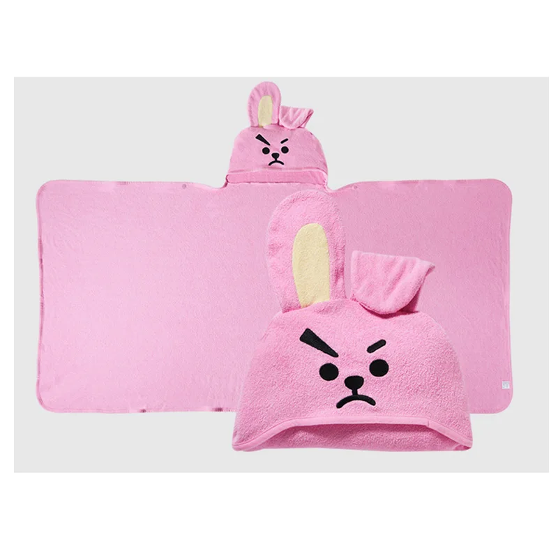 

Korean Idol Group Celebrity Cartoon Plush Toy Stuffed Doll Rabbit Bath Towel Warm Blanket Sheep Koala Horse Dog Heart Fans Gifts