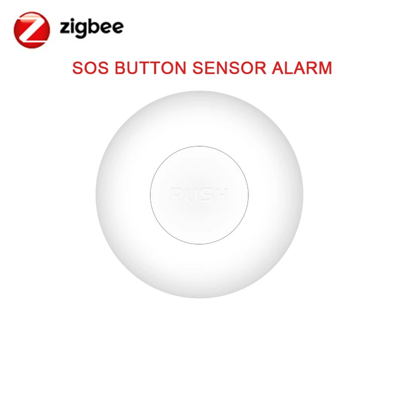 

Смарт-Датчик ZigBee SOS беспроводной, Водонепроницаемый аварийный сенсор для пожилых людей, кнопка экстренного вызова, датчик личной аварийной ...