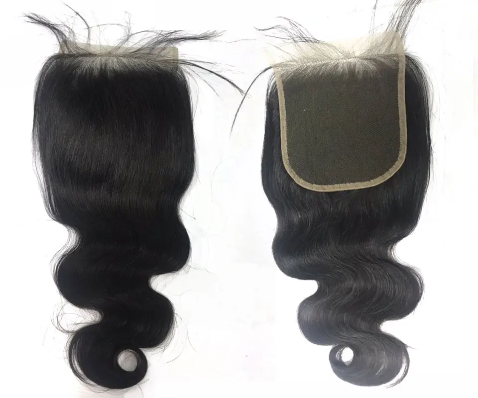 Ali queen hair Products 5x5 прозрачное закрытие шнурка предварительно выщипанные с детскими волосами бразильские объемные волнистые девственные человеческие волосы закрытие