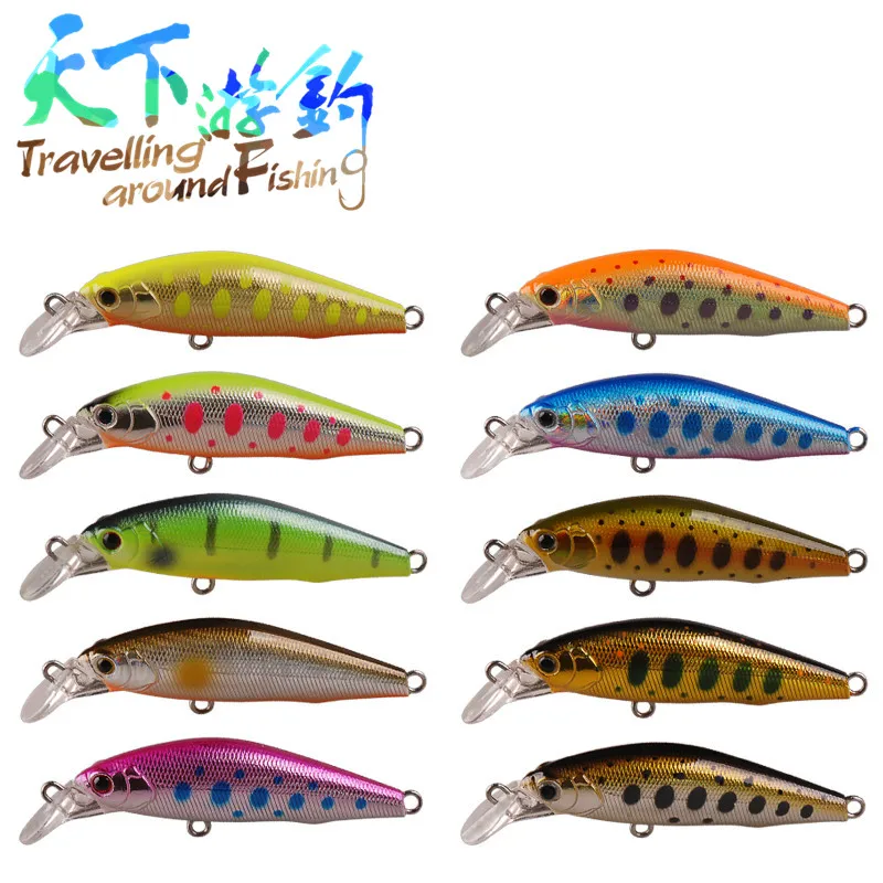 

TAF Hard Bait 50mm 4.2g Wobbler Fishing Lures VMC Hook Swimbaits Minnow Isca Artificial Peche Leurre Dur Fishing Tackle Jerkbait