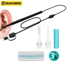 3 в 1 5,5 мм ухочистка эндоскоп USB визуальный ухочистка HD камера ложка для Android ПК ухочистка отоскоп бороскоп Бесплатная доставка