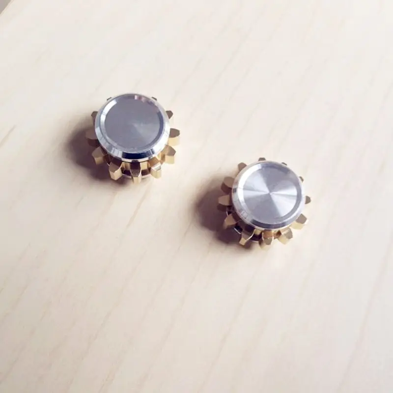 Мини Шестерня из металлического сплава Спиннер игрушка ручной EDC фокус игрушки