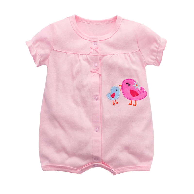 Комбинезоны с коротким рукавом для новорожденных 0 24 мес. 100% хлопок| |